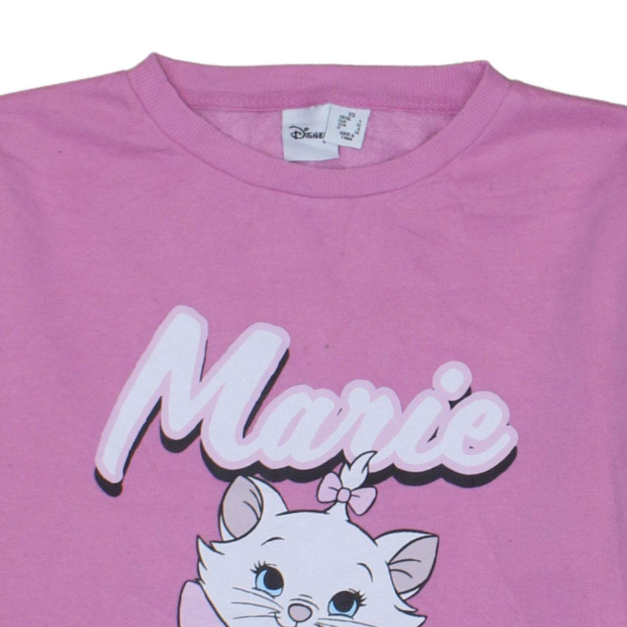 Disney Marie Pink Sweatshirt Women's XS Primark Aristocats Pullover