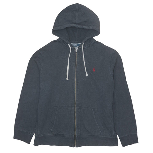 Polo Ralph Lauren Men's Blue Full Zip Hoodie 2XL Regular Fit