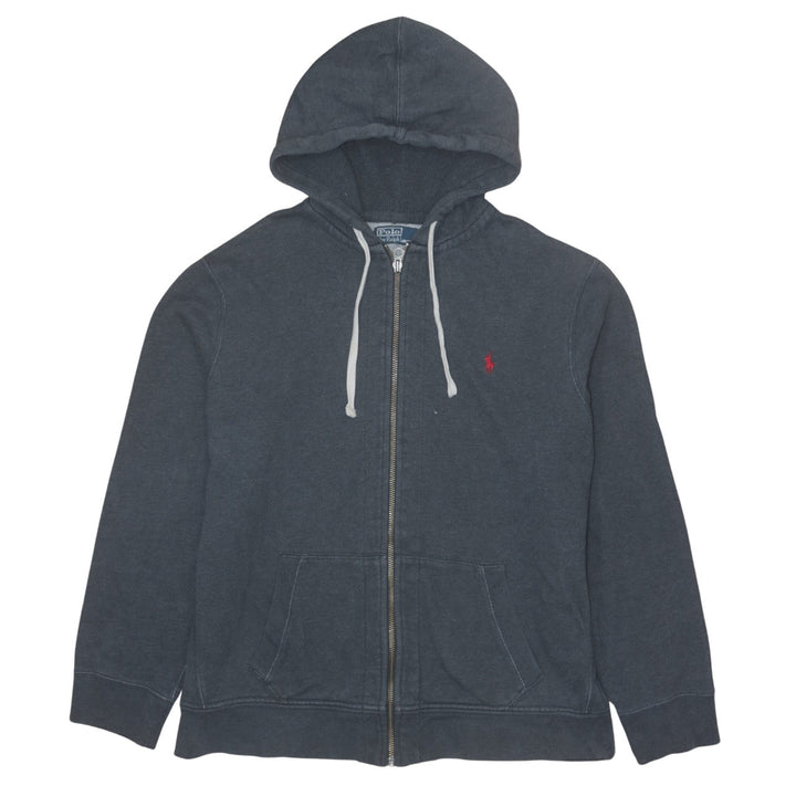 Polo Ralph Lauren Men's Blue Full Zip Hoodie 2XL Regular Fit