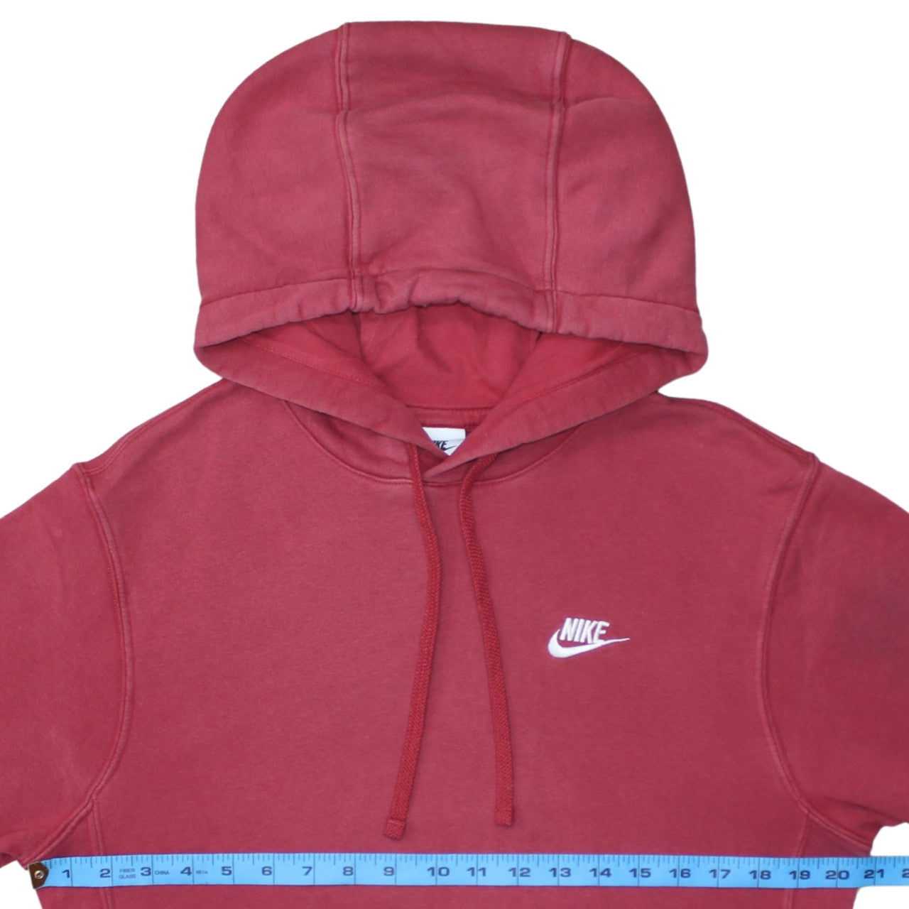 Nike Men's Red XS Pullover Hoodie Fleece Sweatshirt