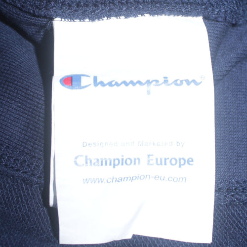 Champion Women's Navy Full Zip Sweatshirt L Heritage Classics