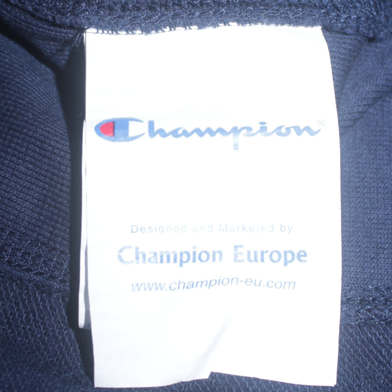 Champion Women's Navy Full Zip Sweatshirt L Heritage Classics