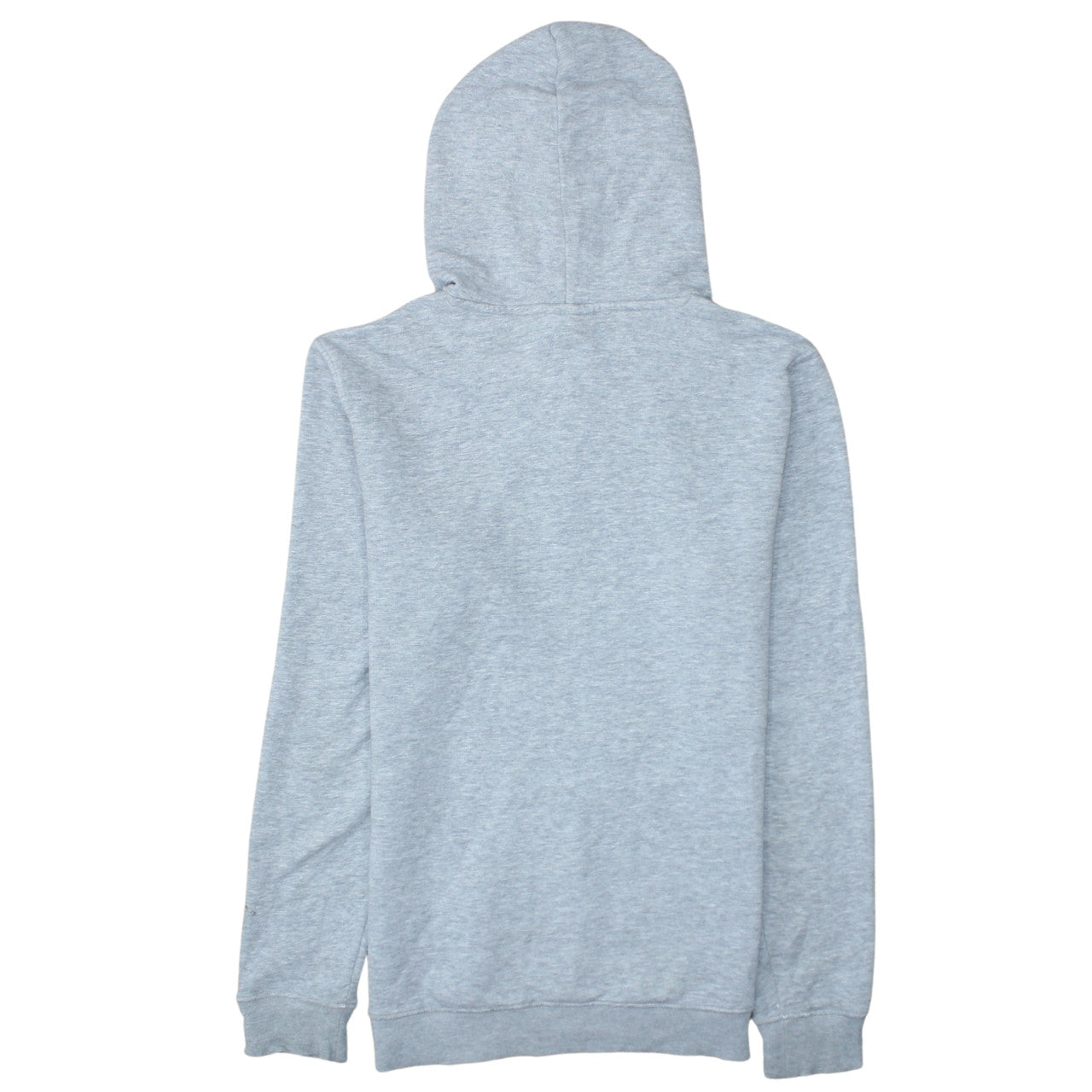 Champion Men Grey Small Pullover Hoodie with Logo Print