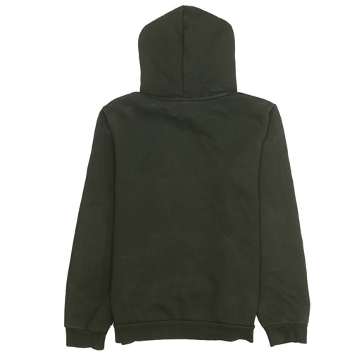 Puma Boys Green Pullover Hoodie Long Sleeve Logo Sweatshirt Size 14