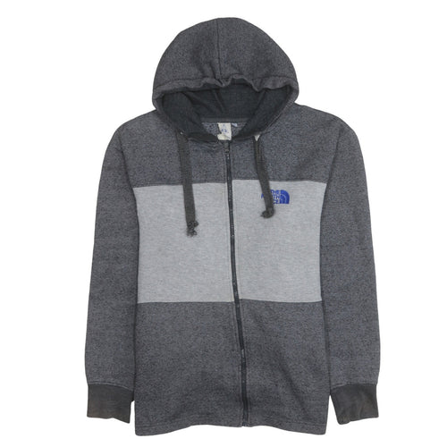 AIM Apparel Men's Grey Full Zip Hoodie Size L Regular Fit