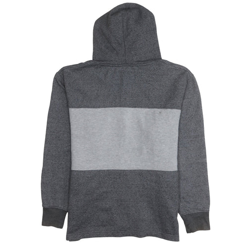 AIM Apparel Men's Grey Full Zip Hoodie Size L Regular Fit