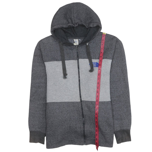 AIM Apparel Men's Grey Full Zip Hoodie Size L Regular Fit