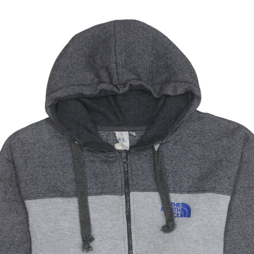 AIM Apparel Men's Grey Full Zip Hoodie Size L Regular Fit