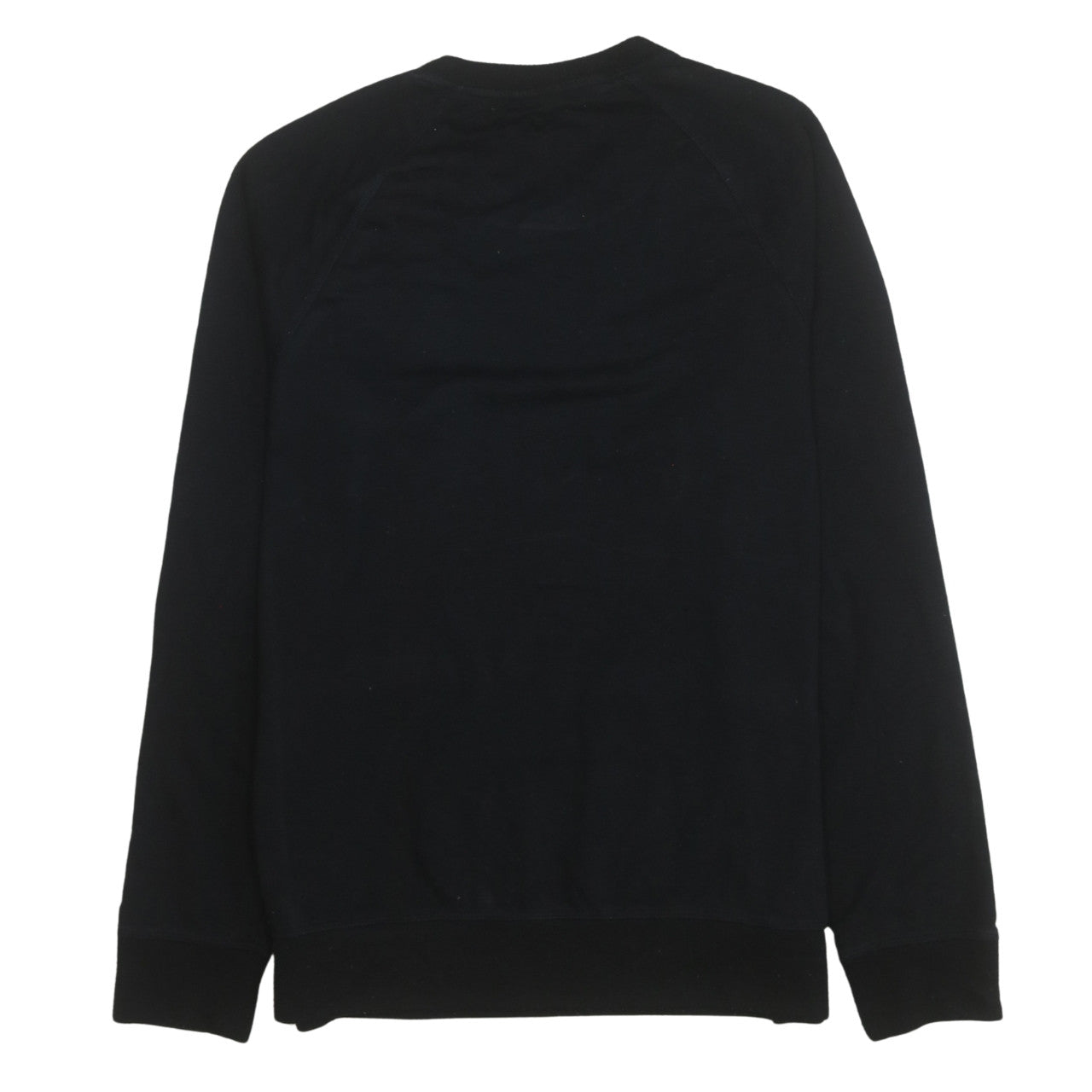 Calvin Klein Men’s Black Crew Neck Cotton Sweatshirt M