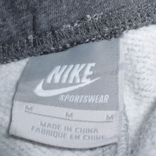 Nike Men’s Grey Pullover Sweatshirt M Regular Fit Sportswear