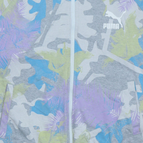 Puma Men's Multicoloured Full Zip Sweatshirt M Regular Fit
