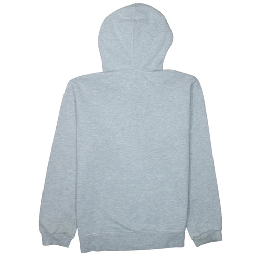 Champion Men's Grey XL Pullover Hoodie Embroidered Logo Fleece