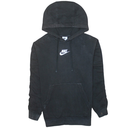 Nike Men's Black XS Pullover Hoodie Sports Logo Fleece Sweatshirt
