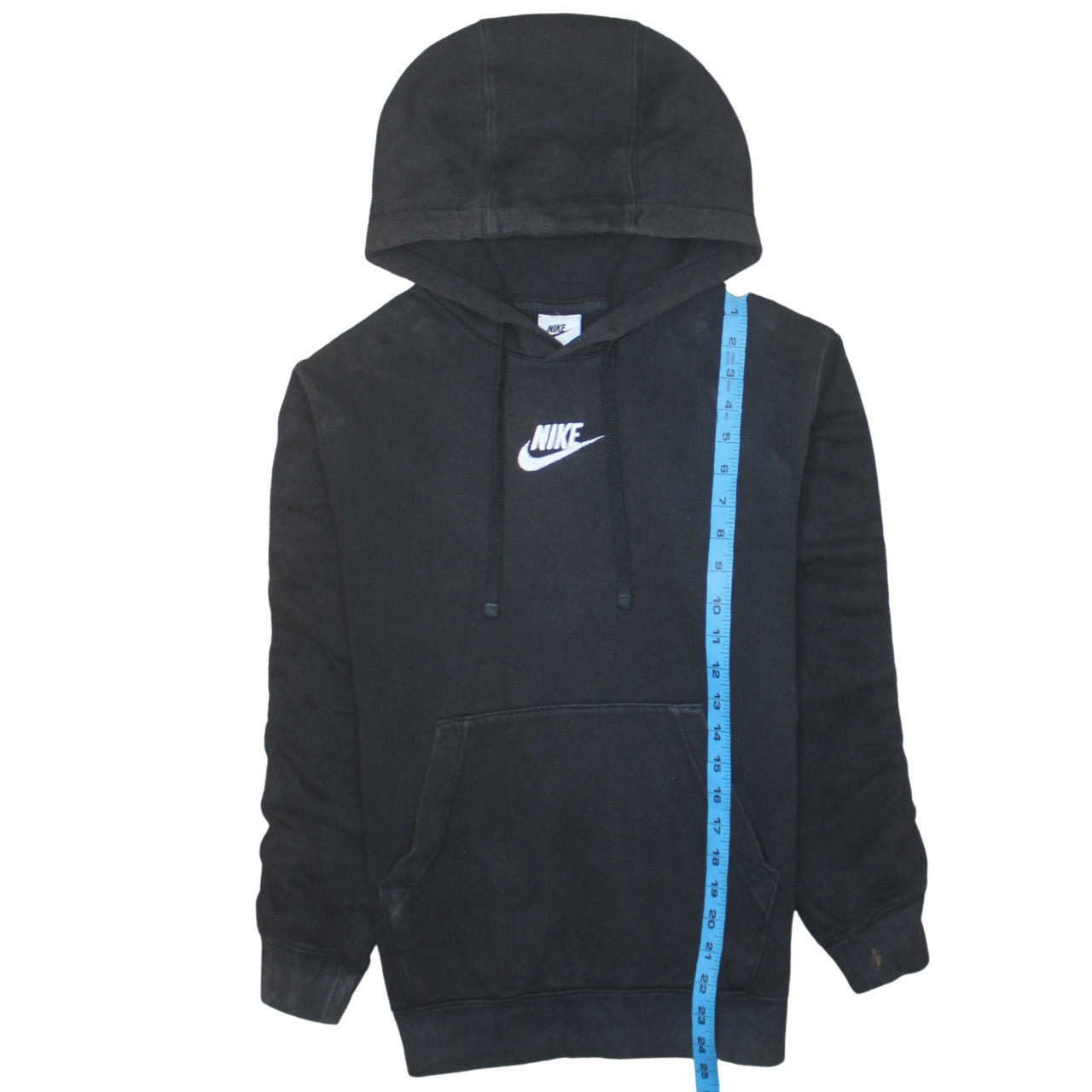 Nike Men's Black XS Pullover Hoodie Sports Logo Fleece Sweatshirt