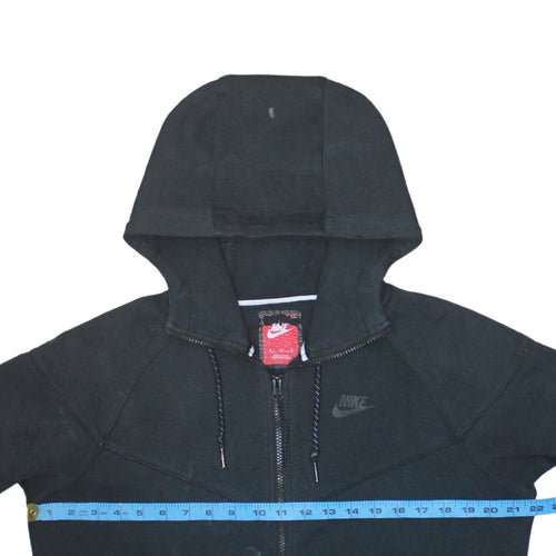 Nike Men's Black Full Zip Hoodie Size M Sportswear Sweatshirt
