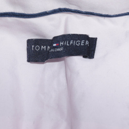 Tommy Hilfiger Men Pink Slim Fit Cotton Long Sleeve Button-Up Shirt 15.5