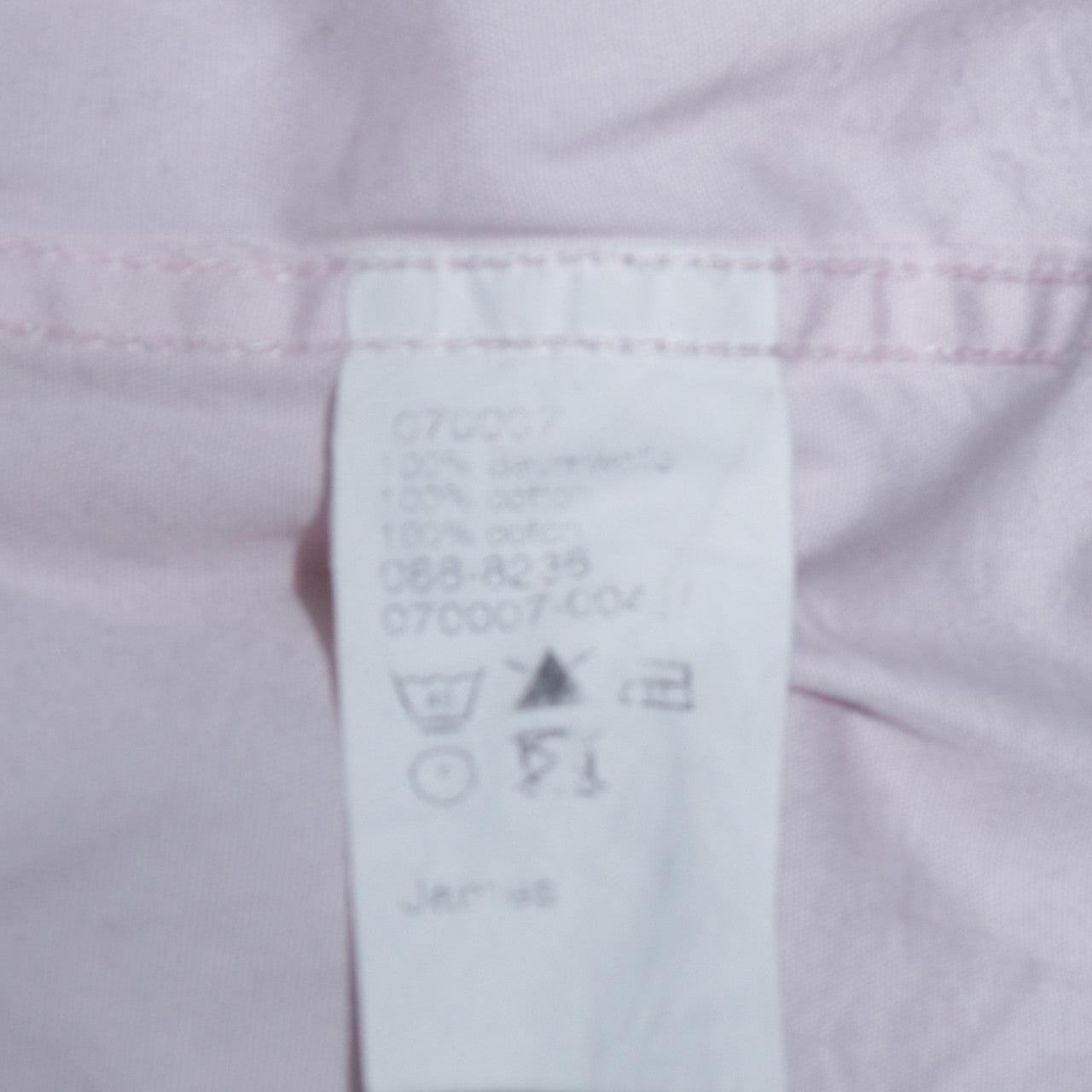 Tommy Hilfiger Men Pink Slim Fit Cotton Long Sleeve Button-Up Shirt 15.5