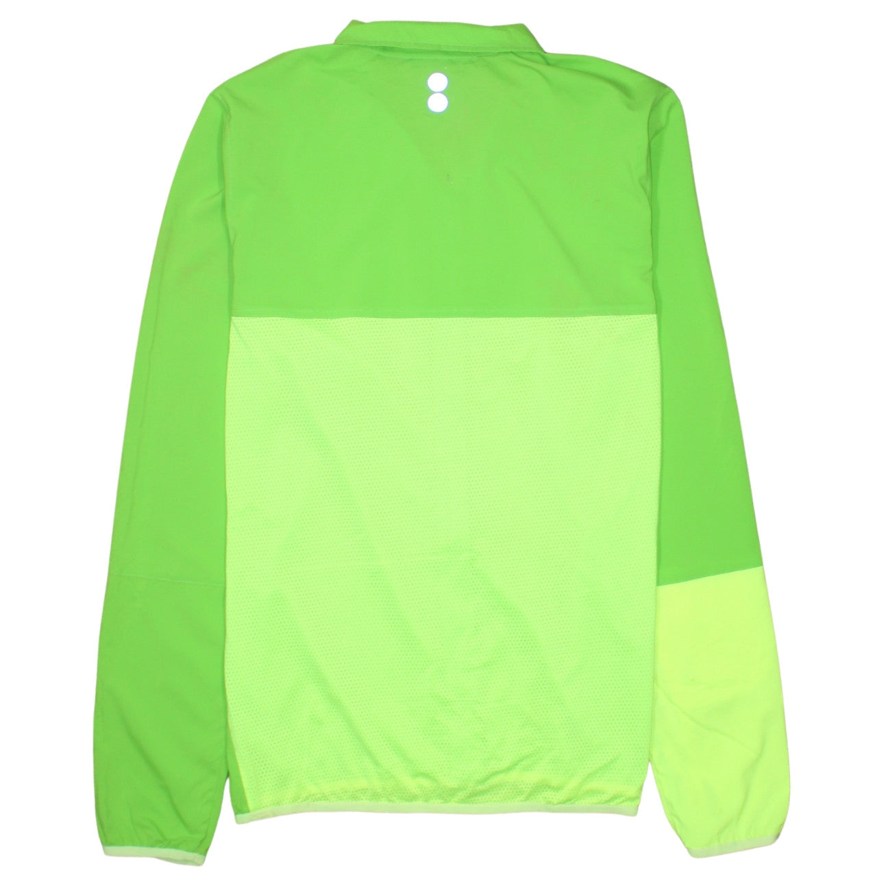 Reebok Men's Green Lightweight Windbreaker Jacket Size M