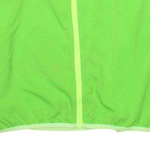 Reebok Men's Green Lightweight Windbreaker Jacket Size M