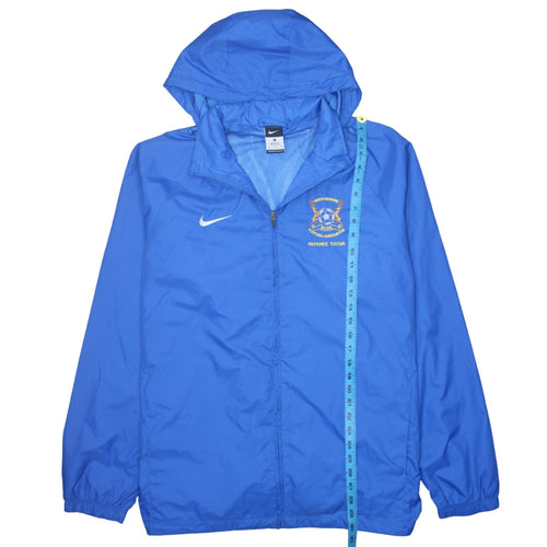 Nike Men's Blue XL Hooded Windbreaker Referee Tutor Jacket