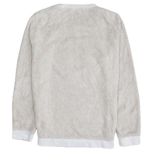 Disney Women's Beige Fleece Pyjama Top Size 10-12 Lady Bed Hair