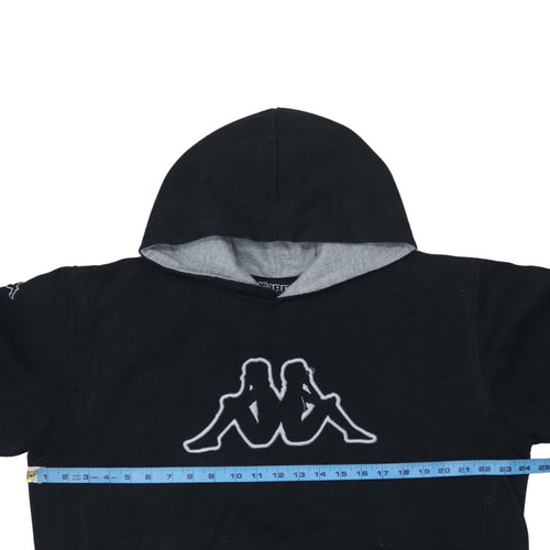 Kappa Men's Black Pullover Hoodie XL Logo Sportswear