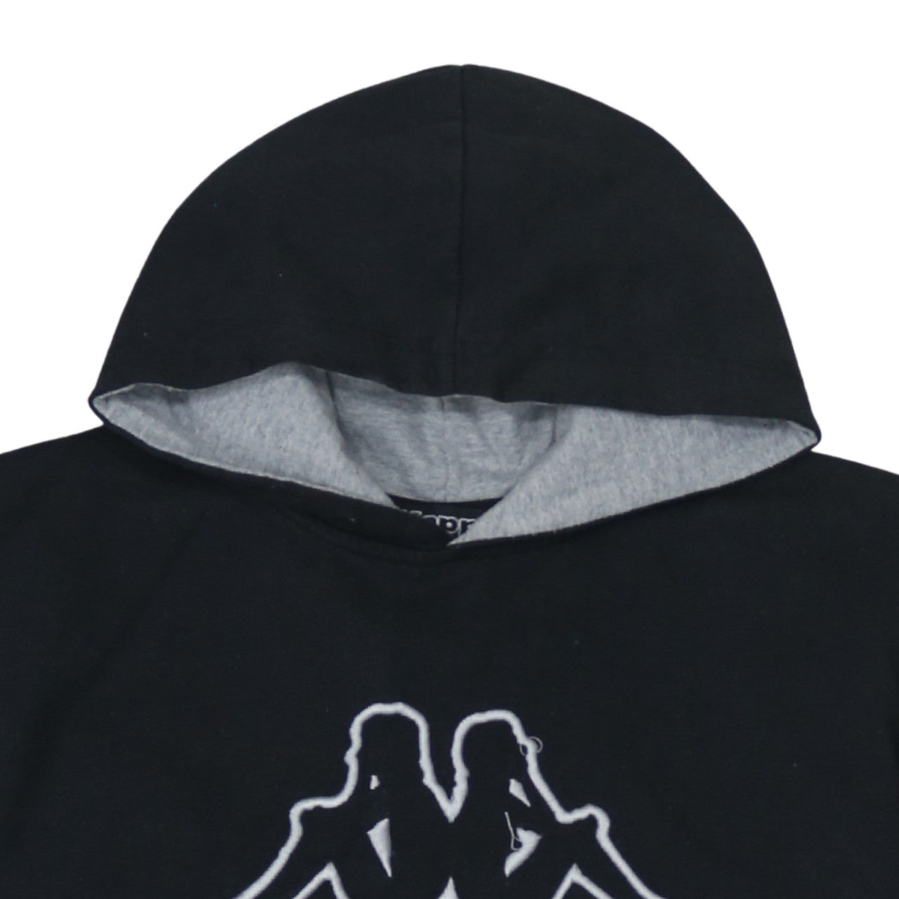 Kappa Men's Black Pullover Hoodie XL Logo Sportswear