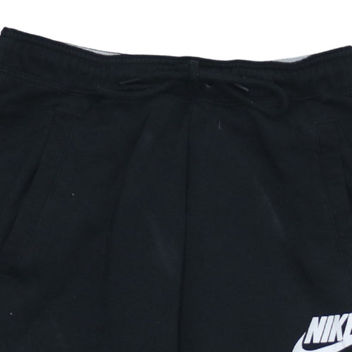 Nike Men's Black Jogger Sweatpants S Tapered Sports Trousers