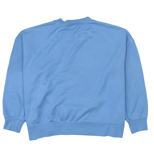 Disney Women Blue Stitch Ohana Means Family Pullover Sweatshirt Size 18/20