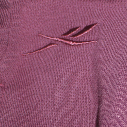 Reebok Men's Purple Jogger Sweatpants M Regular Fleece Activewear Trousers