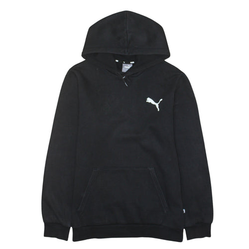 Puma Men's Black Pullover Hoodie Size S Regular Fit Sportswear