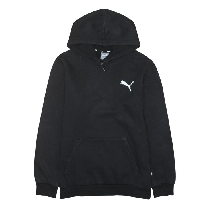 Puma Men's Black Pullover Hoodie Size S Regular Fit Sportswear
