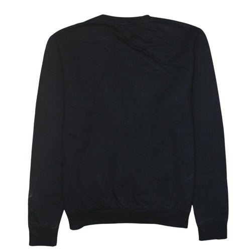 Disney Women's Black Mickey Mouse Sweatshirt Size 12 L Cotton