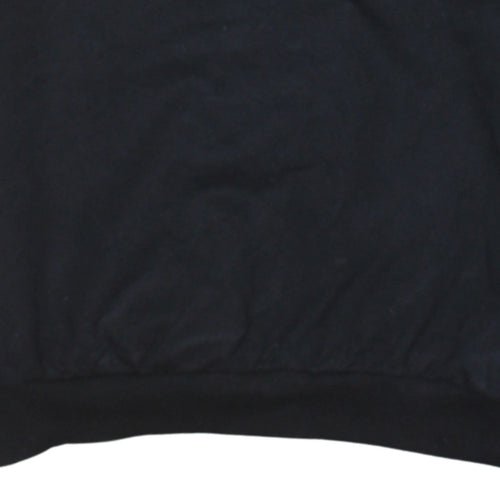 Disney Women's Black Mickey Mouse Sweatshirt Size 12 L Cotton