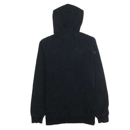 Reebok Men’s Black Pullover Hoodie Fleece Medium Regular Fit