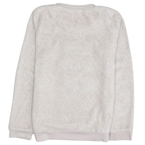 Disney Women Beige Fleece Winnie the Pooh Pyjama Top XS