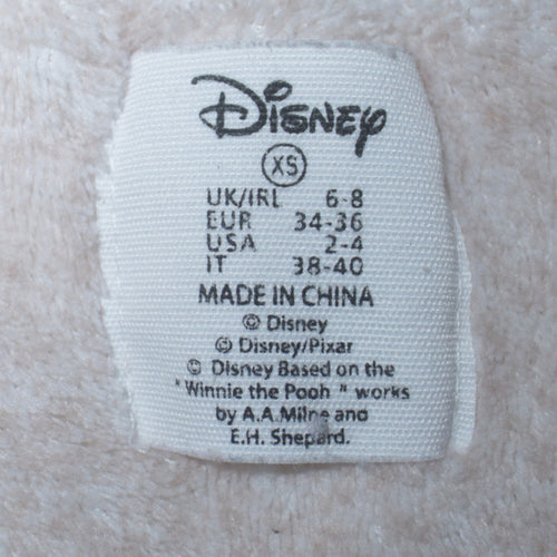 Disney Women Beige Fleece Winnie the Pooh Pyjama Top XS