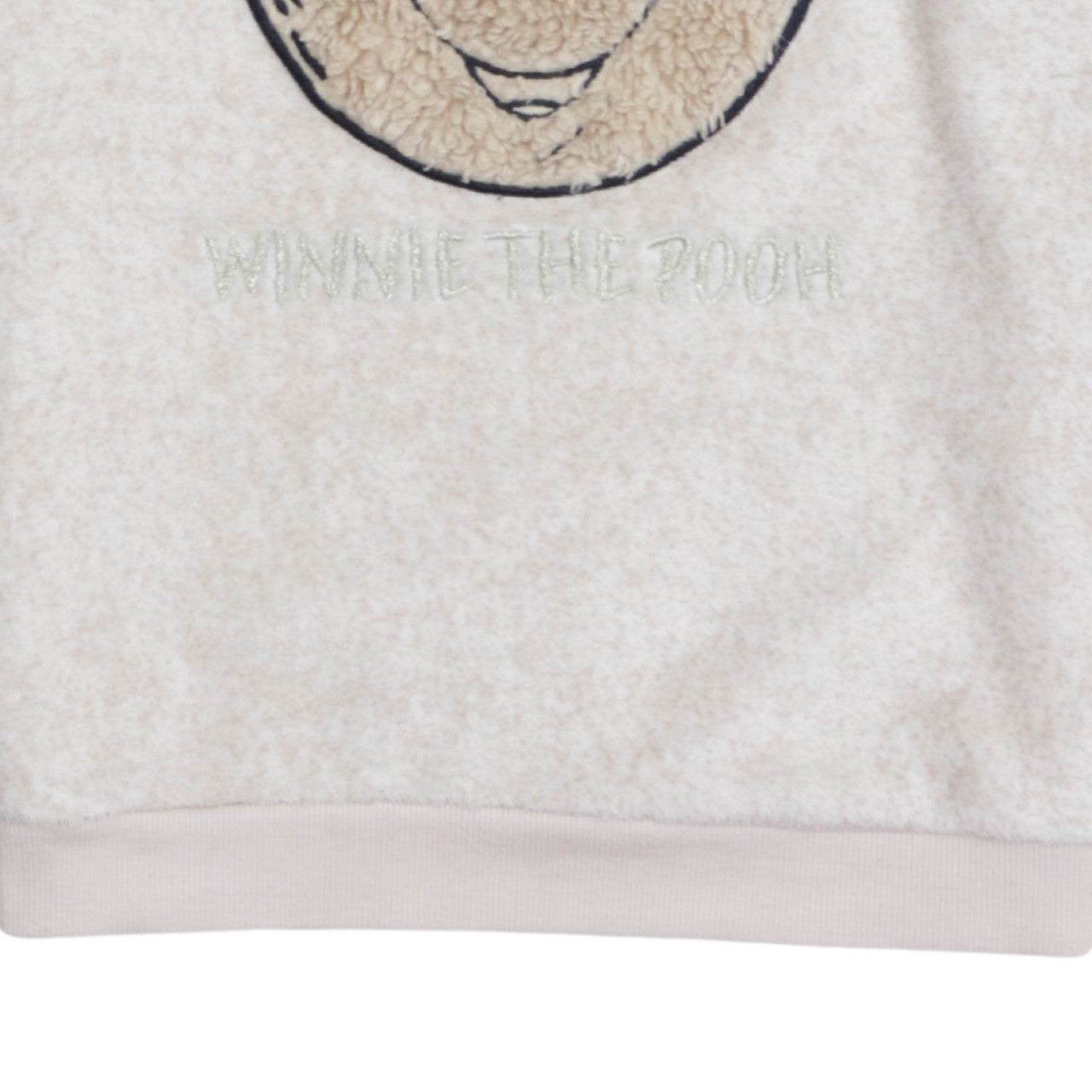 Disney Women Beige Fleece Winnie the Pooh Pyjama Top XS