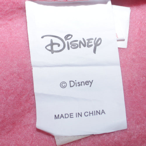 Disney Minnie Mouse Pink Sweatshirt Women 2XS Crew Neck Graphic Print