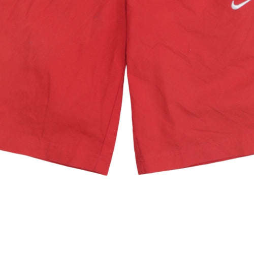 Nike Men's Red Board Shorts Small Sports Swim Trunks
