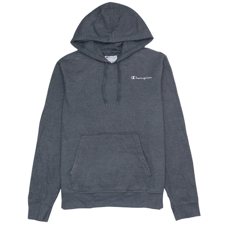Champion Mens Grey Pullover Hoodie Size M Athletic Fleece