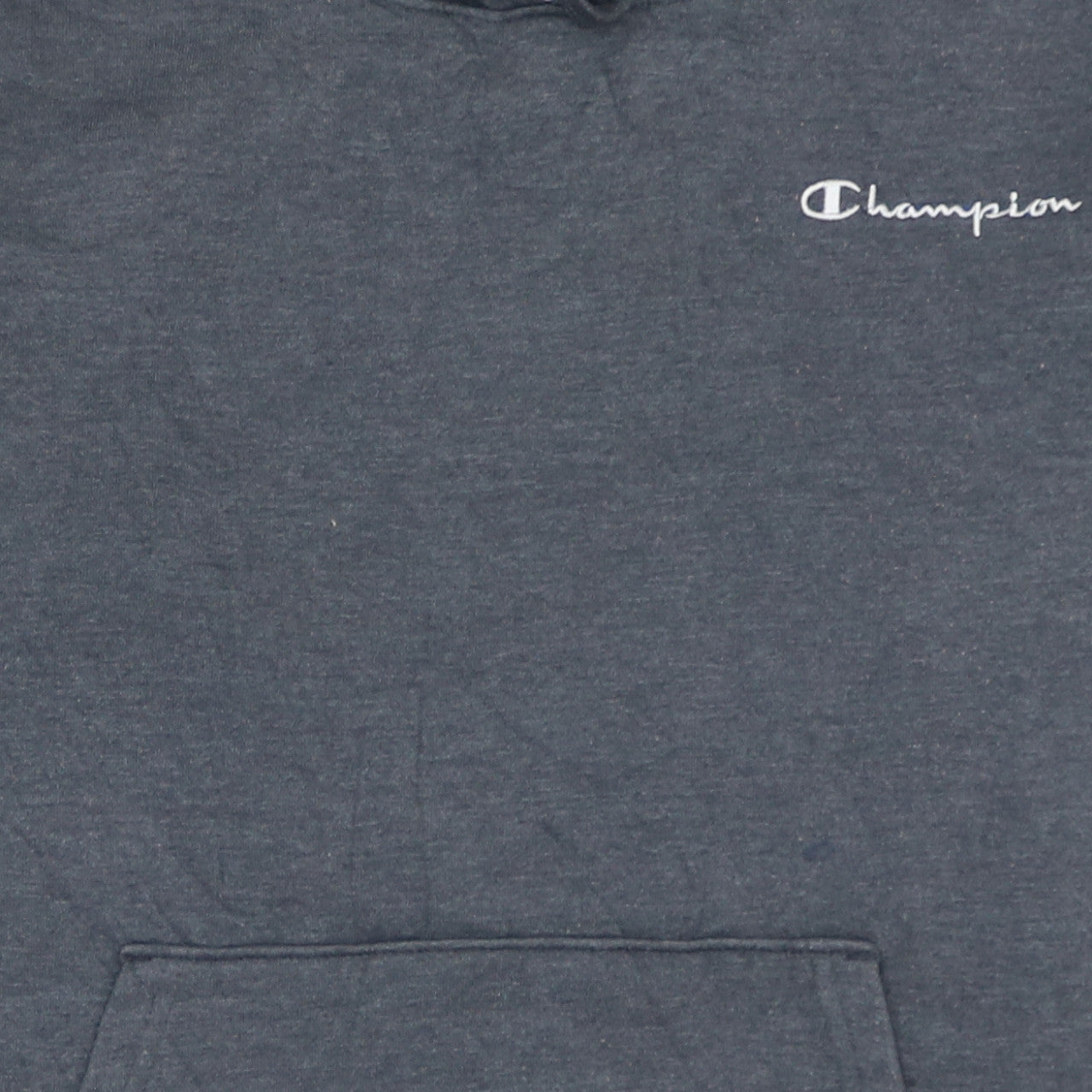 Champion Mens Grey Pullover Hoodie Size M Athletic Fleece