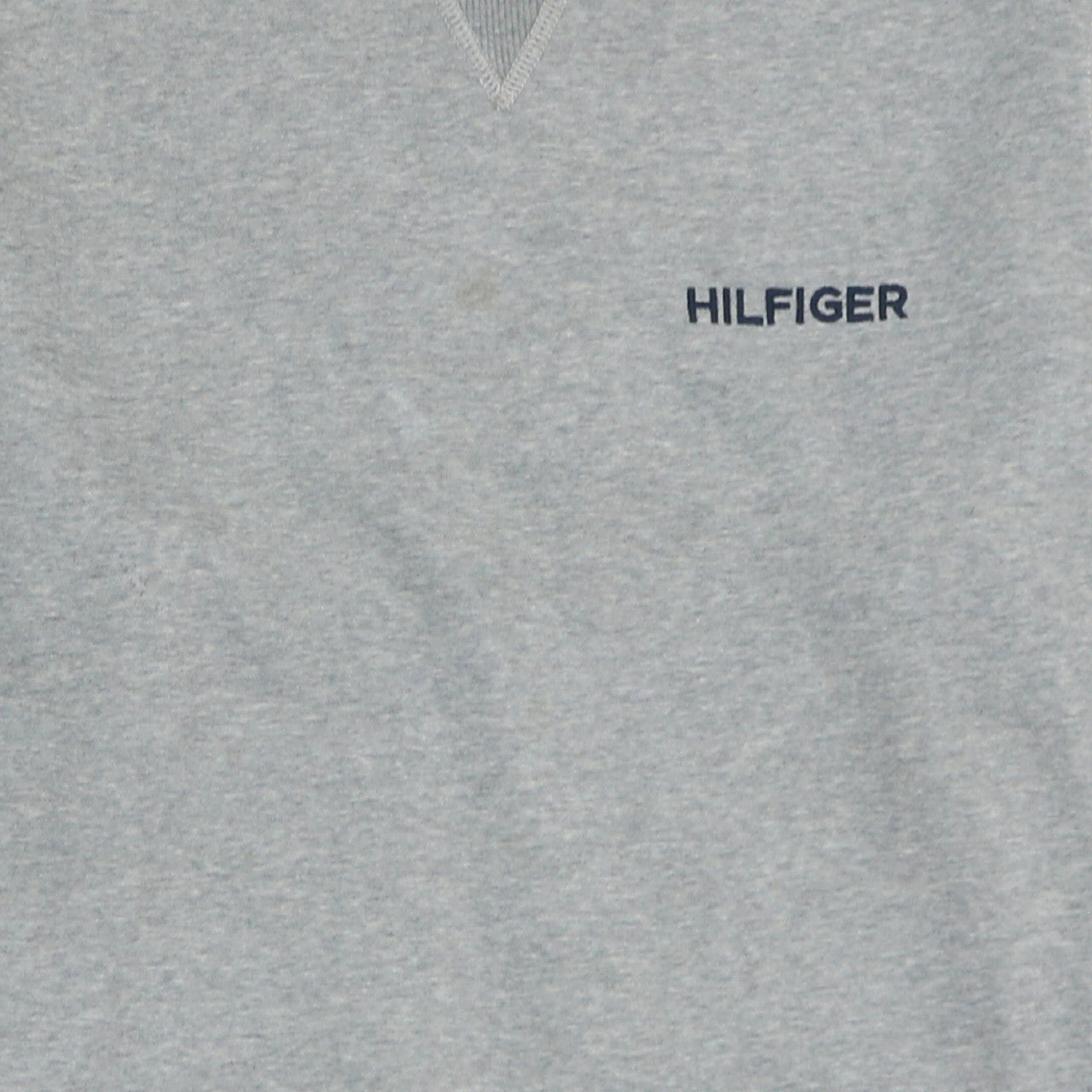 Tommy Hilfiger Men's Grey Logo Crew Neck Sweatshirt Size L