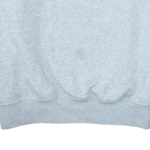 Champion Mens Grey XL Pullover Crew Neck Logo Sweatshirt
