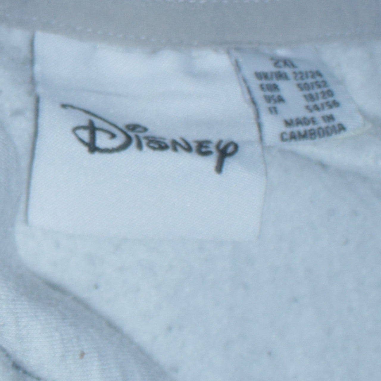 Disney Women Grey Mickey Mouse Pullover Hoodie 2XL Relaxed Fit