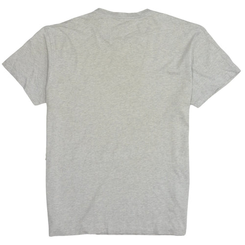 Ralph Lauren Women's Grey Cotton Short Sleeve Basic T-Shirt M
