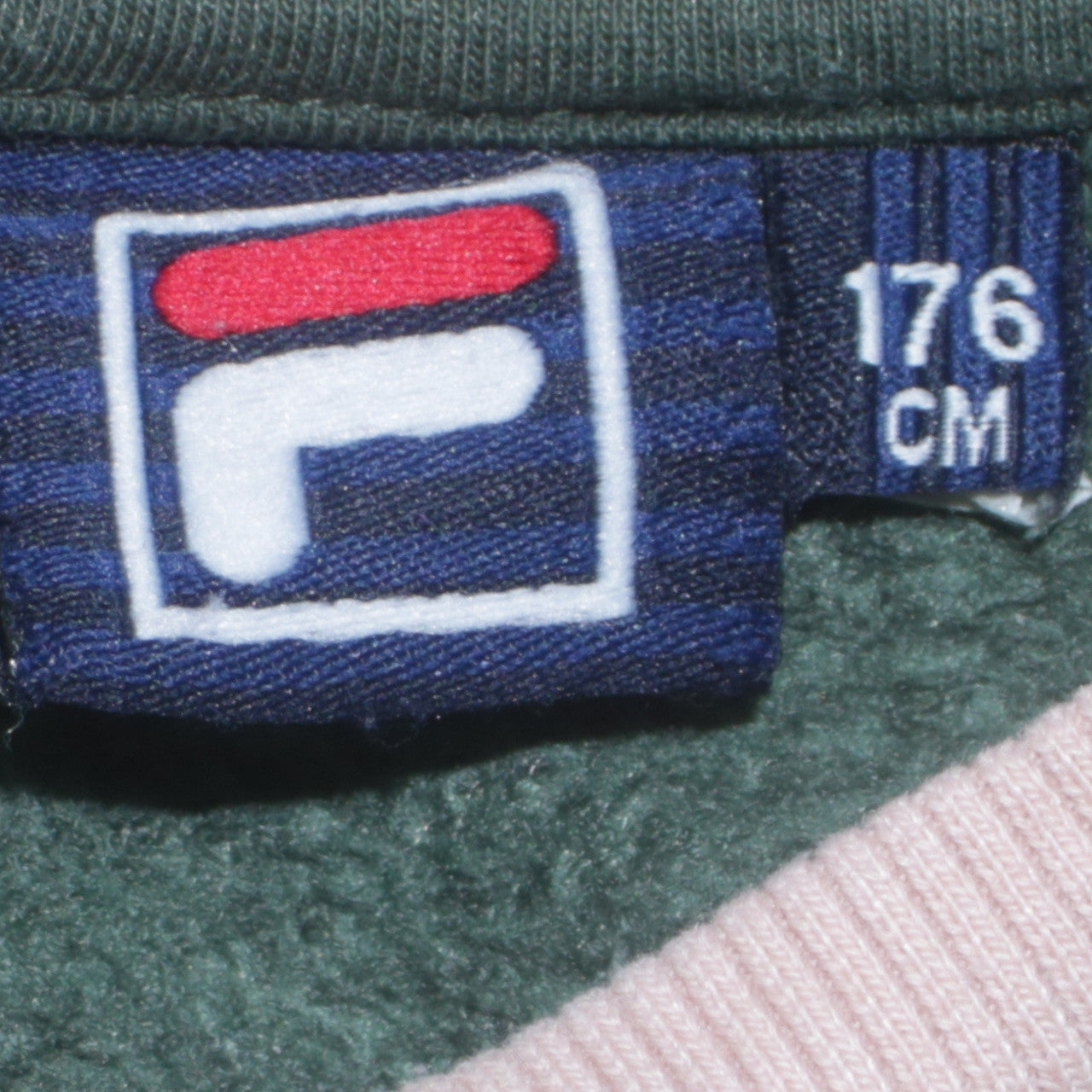 Fila Unisex Kids Multicoloured Pullover Sweatshirt Size 176cm Logo Crew Neck