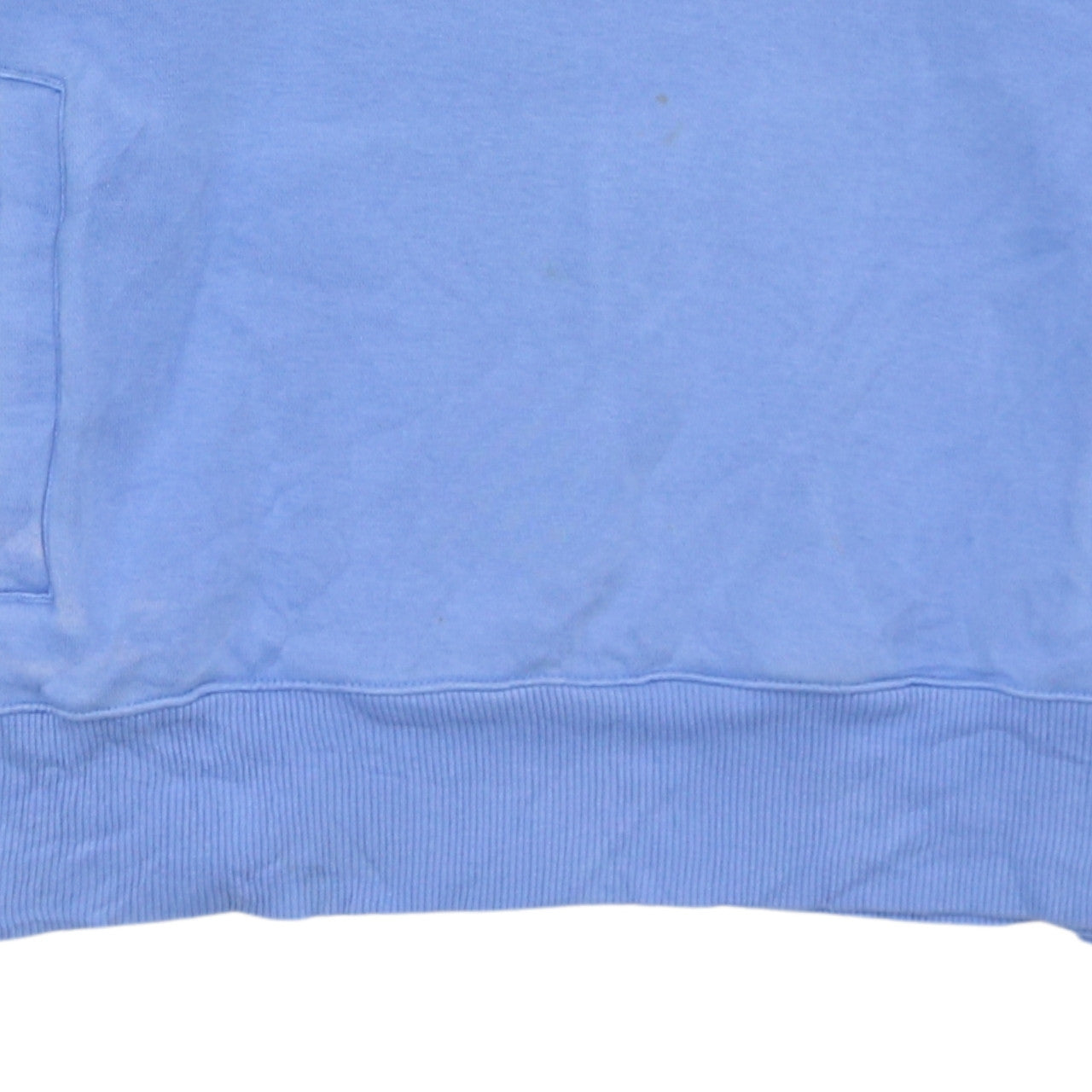 Adidas Women Blue Pullover Hoodie with Stripes Size 10