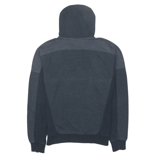 Nike Men's Grey Pullover Hoodie Small Fleece Logo Sportswear