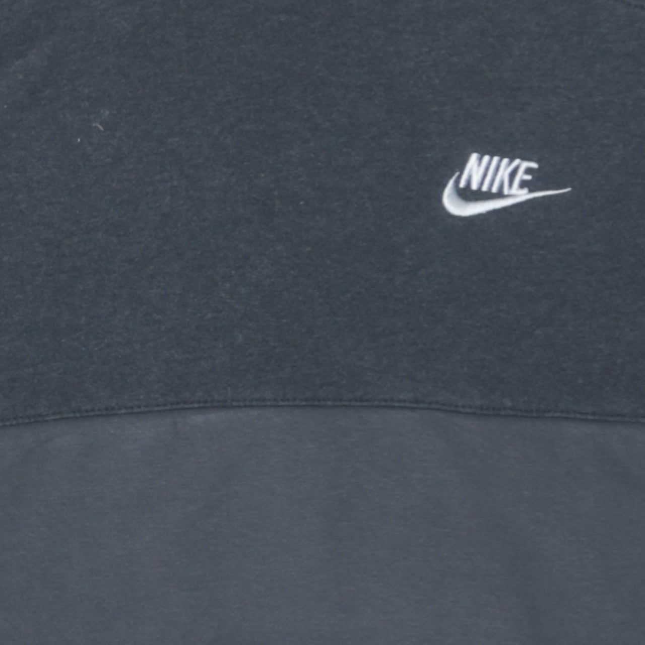 Nike Men's Grey Pullover Hoodie Small Fleece Logo Sportswear